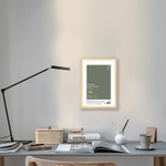 Рамка 21х30 см небьющаяся аналог IKEA багет 12 мм дерево BRAUBERG "Woodray" цвет натуральный (5 штук в упаковке)