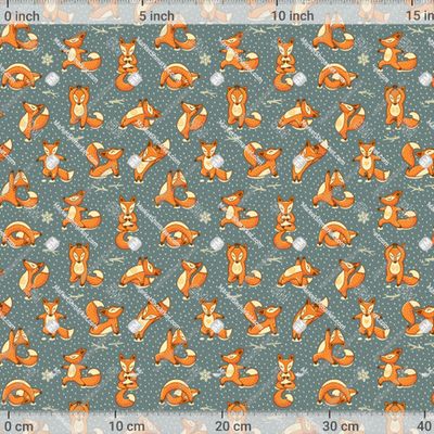 Йога лисики by penguin_house 698 DPI