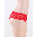 Трусики Sexy Lace кружевные (XL-2XL) красные