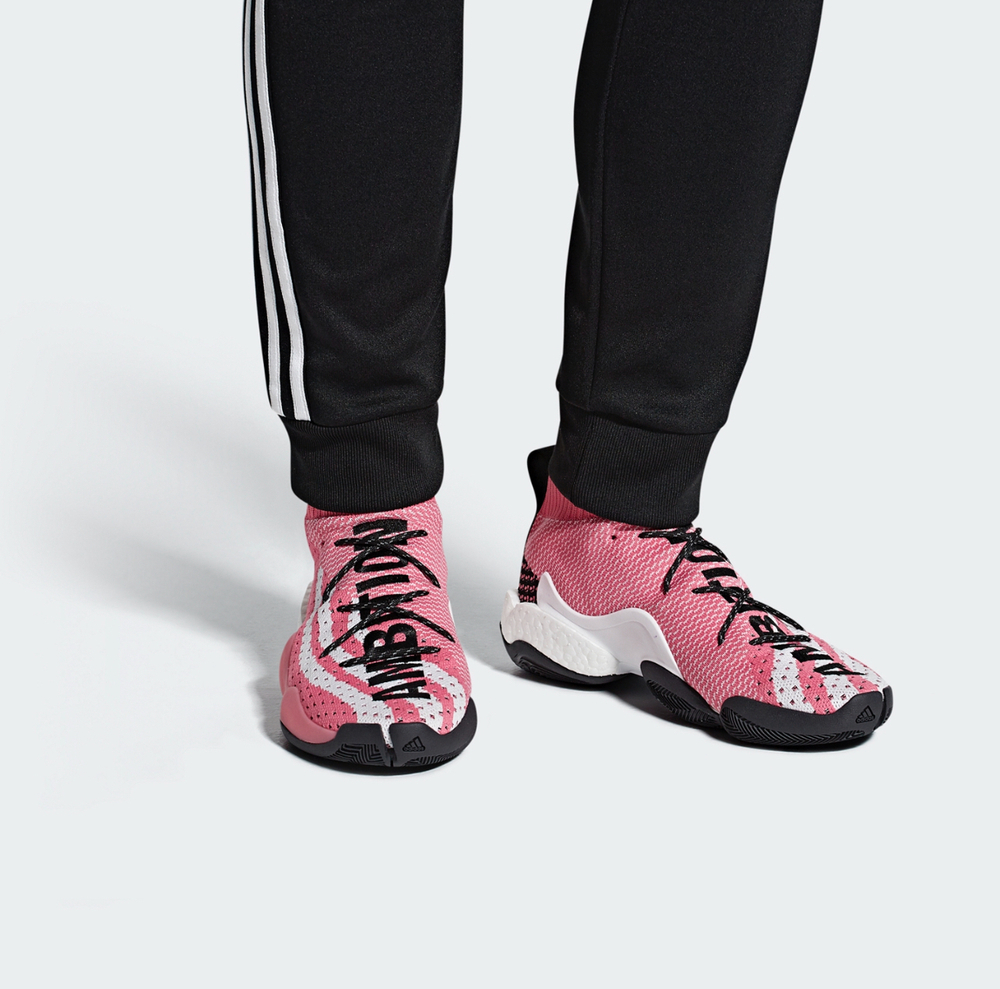 Adidas Crazy BYW LVL X "Pharrell Ambition Pink"