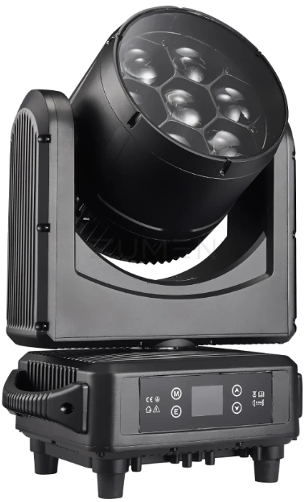 PL-P760IP — вращающаяся голова Wash 7×60 Вт RGBW с зумом 10°–30° IP65