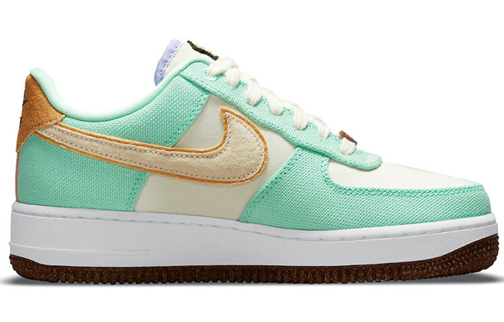 Кроссовки Nike Air Force 1 Low "Happy Pineapple" (Женская размерная сетка)