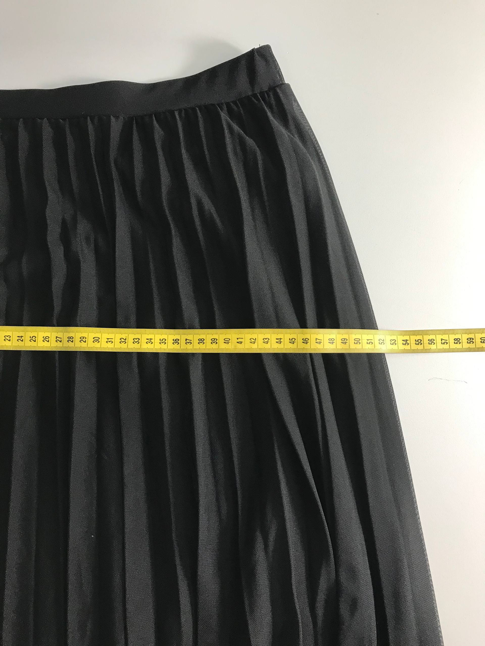 Юбка-плиссе модного образа, визуально на 44/46 размер