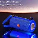 Беспроводная колонка TG-646 (10W/TF/FM) LED Flashing