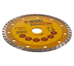 ДИСК АЛМАЗНЫЙ DENZEL TURBO ОТРЕЗНОЙ СУХ/РЕЗ 150Х22,2ММ 73110