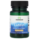 Swanson Vitamins, Лютеин, 10 мг, 60 мягких таблеток