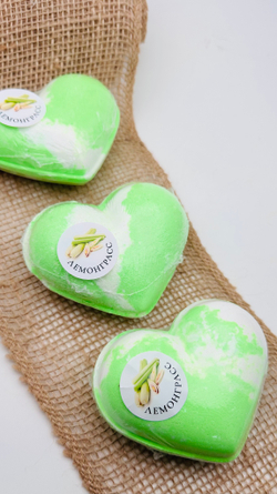 Бомба-сердце (XL) «Лемонграсс»