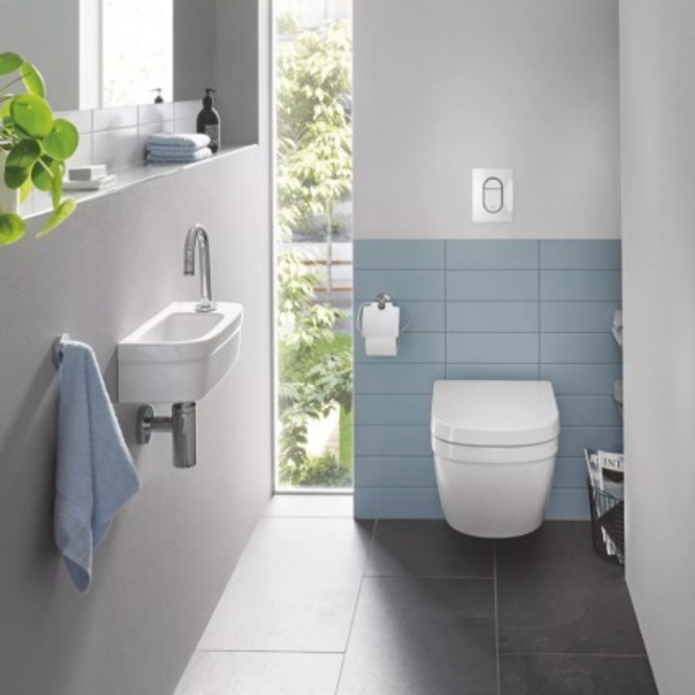 Унитаз Подвесной Безободковый Grohe Euro Ceramic 39206000 (Короткий)