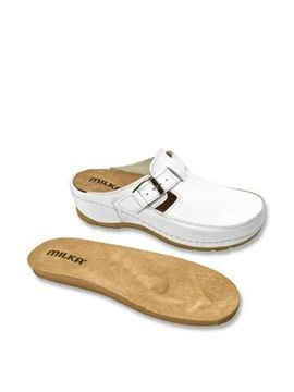 «Tara» | Женские сабо (белый)