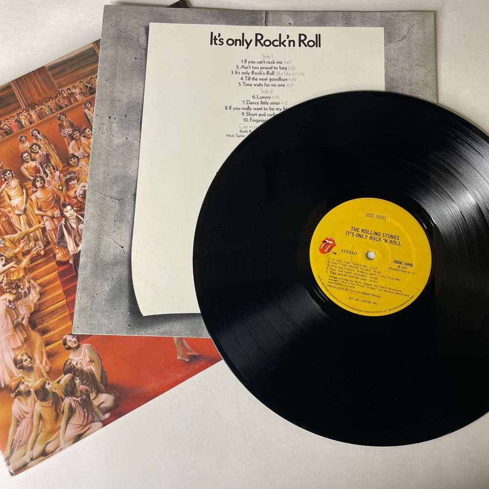Винтажная виниловая пластинка LP The Rolling Stones It's Only Rock 'N Roll (США 1979)