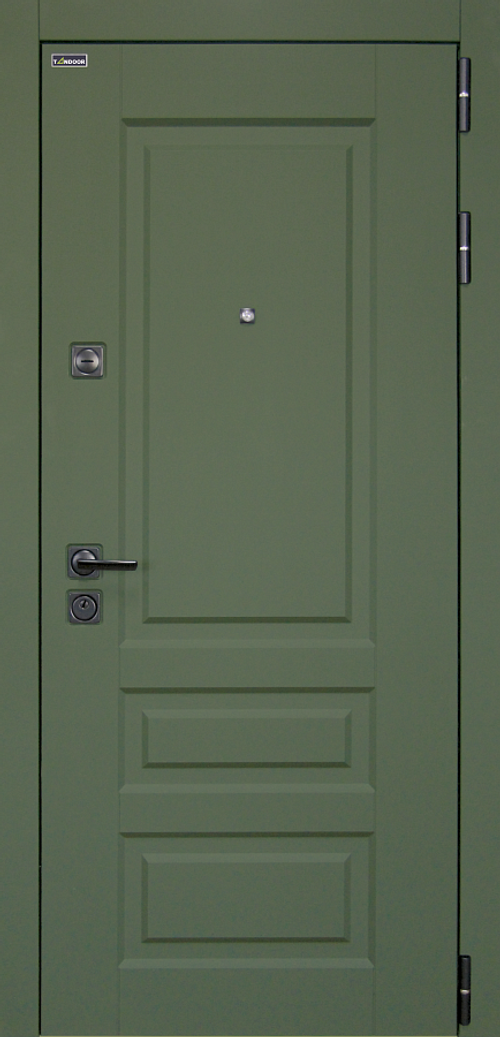 Дверь Входная Олива Софт/ белая