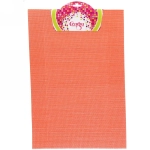 Салфетка на стол 30*45см плетеная, Классика оранжевая