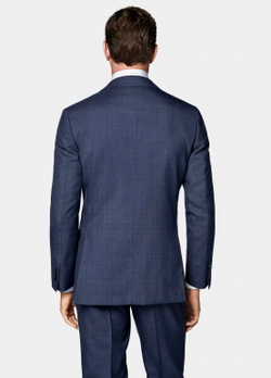 Мужской классический костюм (синий) Б57