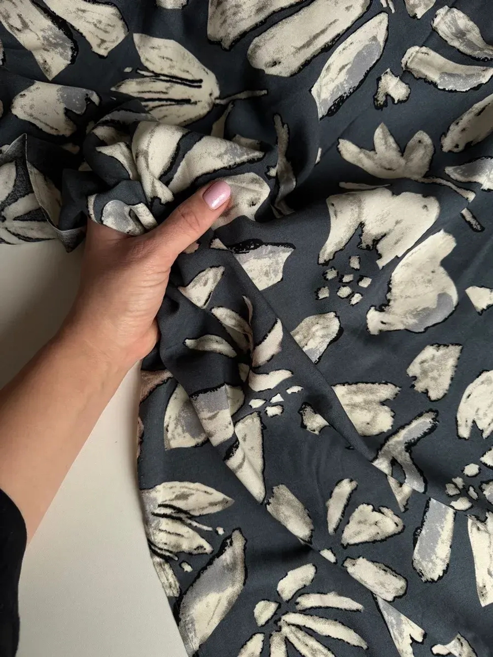 Ткань для шитья 2,5 м штапель вискоза принт