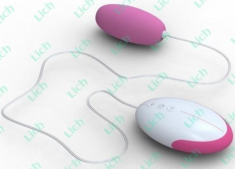 Розовое виброяйцо Vibrating Egg