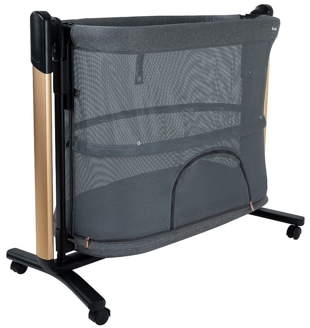 Колыбель Pituso Denia на колёсах 3 в 1 PD-C03-25 Dark Grey/темно серый