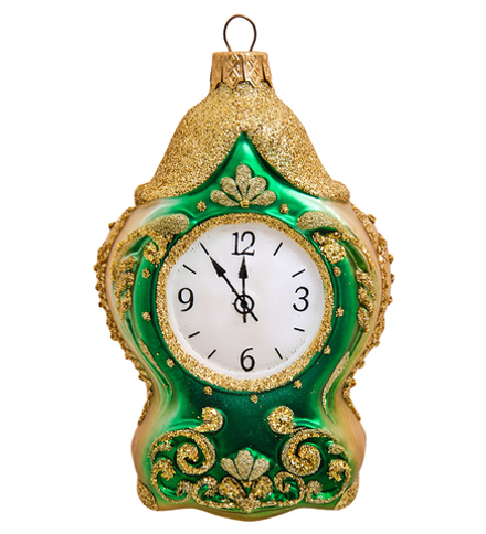 Элита НФ-639/2 Фигурка «Часы» ёлочное украшение