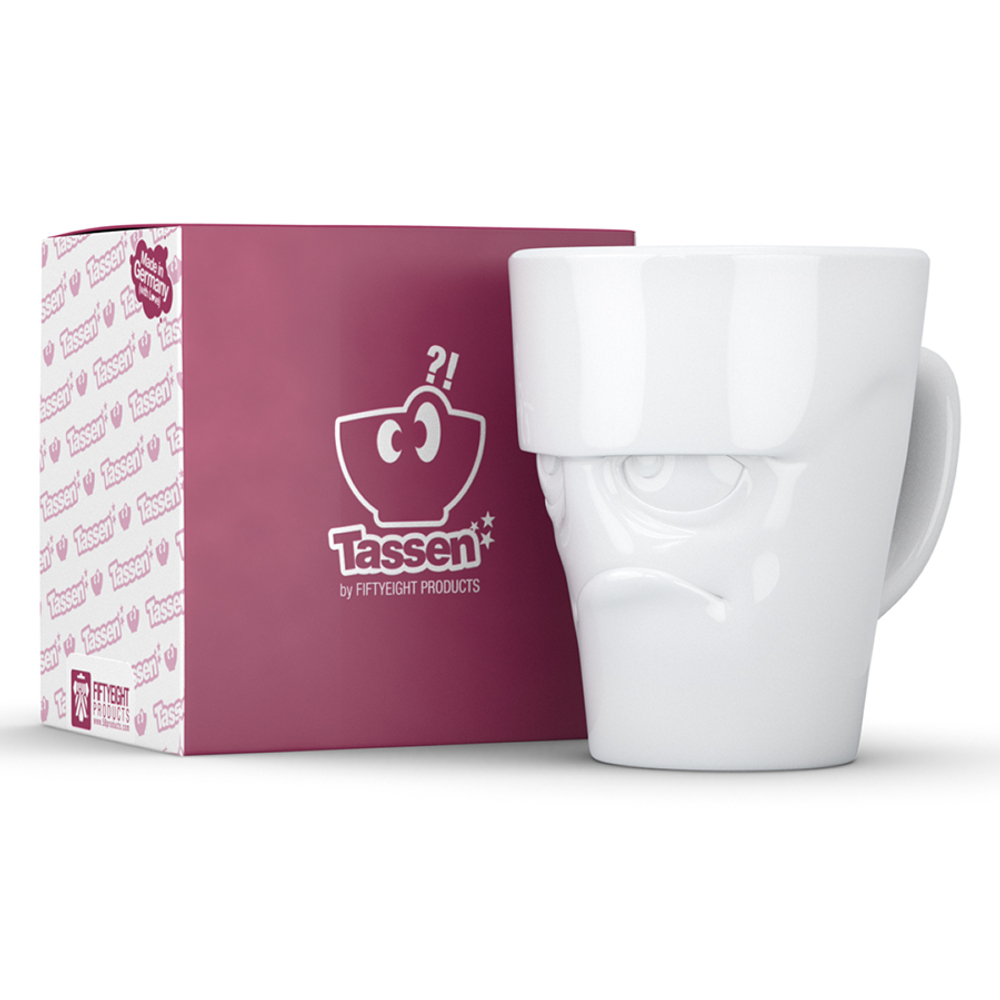 Кружка grumpy, 350 мл, белая