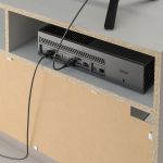 Тумба под ТВ - IKEA SPIKSMED/СПИКСМЕД ИКЕА, 97х32х4 см, серый