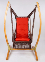 Подвесное кресло-качели «Инка» на каркасе «Форк»