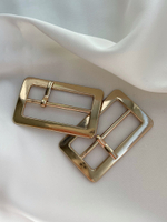 Пряжка золотая 5 х 3,5 см