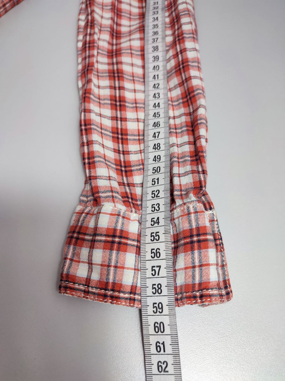 Рубашка Mango  в клетку 42 размер