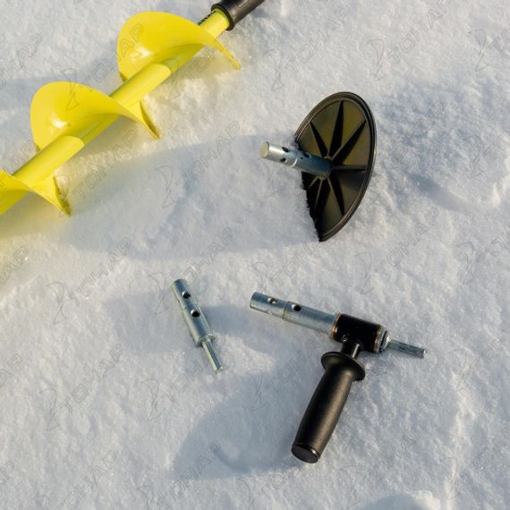 Адаптер универсальный под шуруповерт АШ-36У для ледобура (d выходного вала 19/22мм)