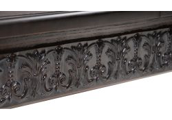 Деревянный стол Морнит 220(320)х110 орех темный / орех