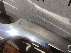 Накладка заднего бампера Mercedes GLE (V167) AMG 18-22 Б/У Оригинал A1678852803