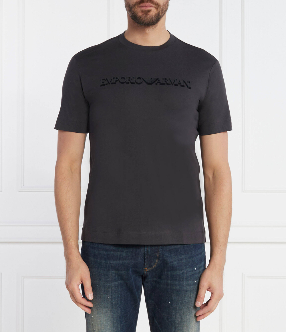 Футболка Emporio Armani - графитовый(6R1TB4 1JPZZ)