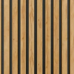 Акустическая панель 2780*600*9 мм, Дуб Крафт Золотой