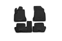 Коврики Standard, в салон для CITROEN C4 Picasso, 01/2007-2013, 4 шт. (полиуретан, чёрные) Element.NLC.10.10.210