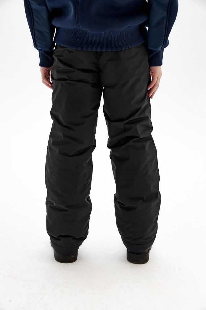 Утепленные зимние брюки PULKA, цвет черный