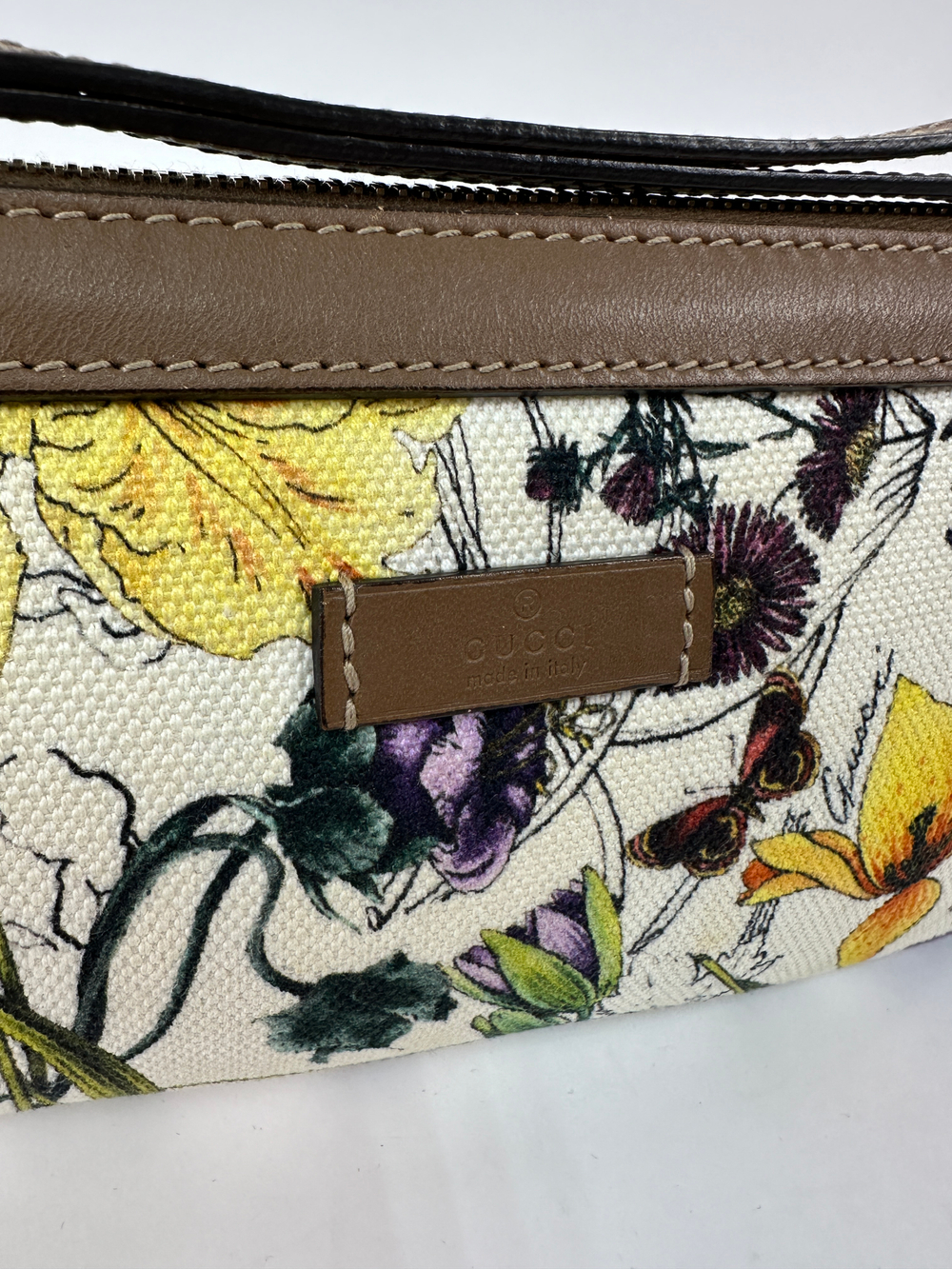 Клатч Gucci Canvas Flora Infinity