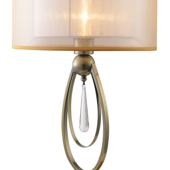 Настольная лампа с абажуром ILLUMICO E27 IL1405-1T-27 AB