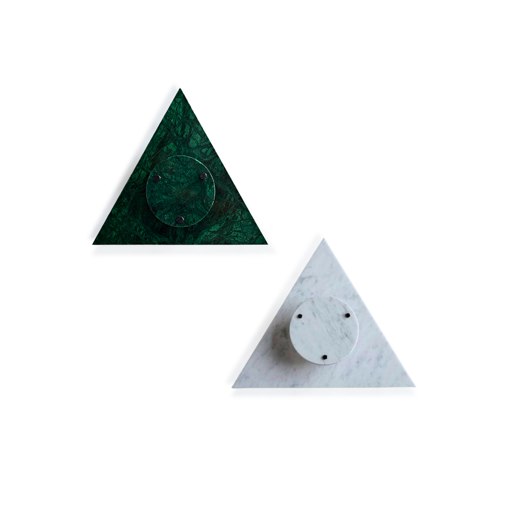 Wall design lamp Pyramid Rustic