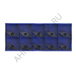 Пластина твердосплавная ISO VBMT160408-PSA ACP10B AHNO по стали, чистовая