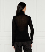 Шерстяной гольф Elisabetta Franchi - черный(MK25S47E2)