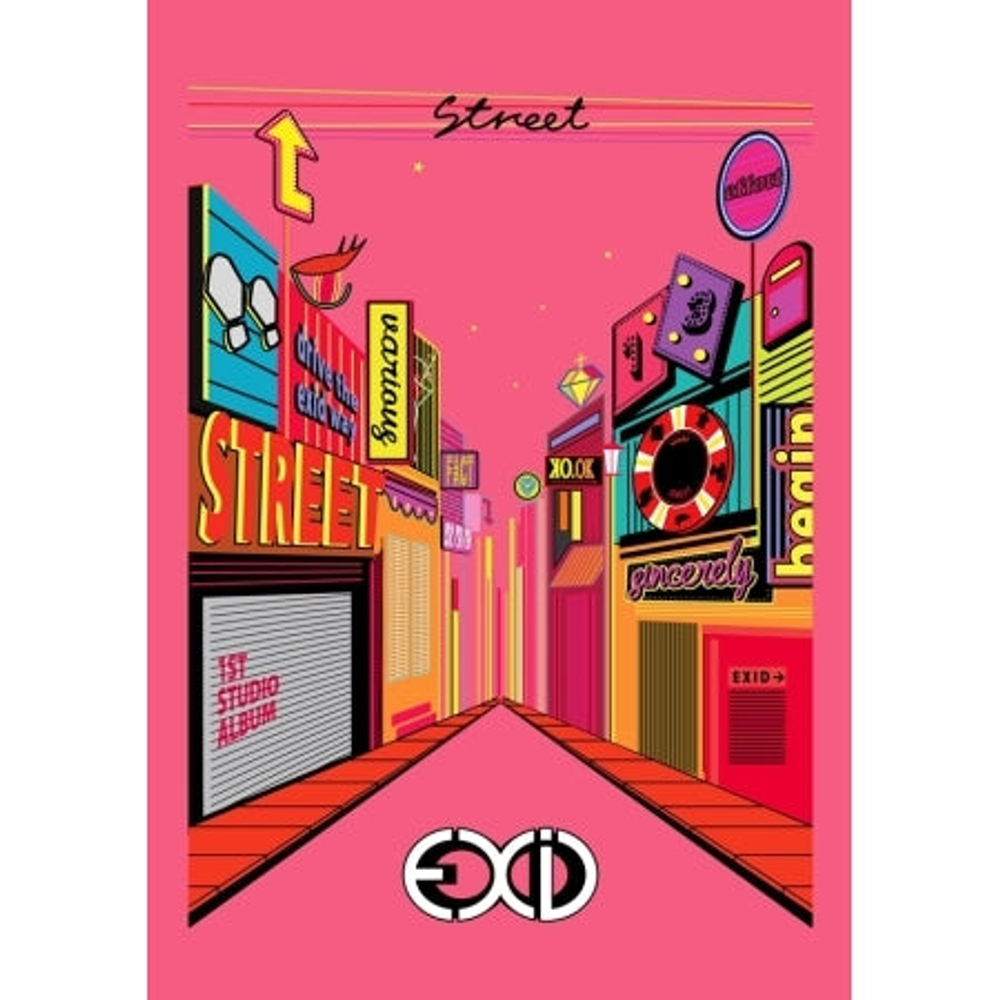 Альбом EXID - STREET 1st Studio Album