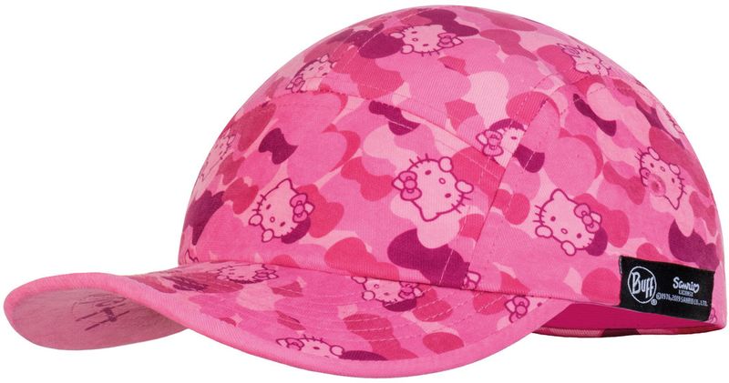 Кепка детская Buff 5 Panels Cap Camo Pink Фото 1