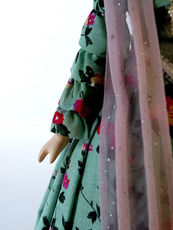 Кукла коллекционная Дама в светском костюме 19 века