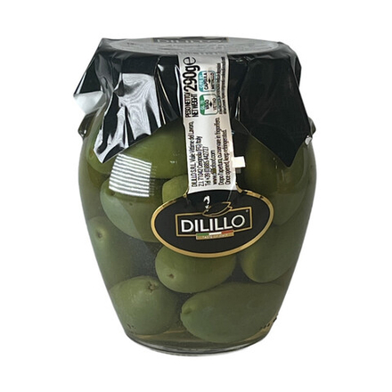 Оливки зеленые с косточкой  DILILLO Bella di Cerignola