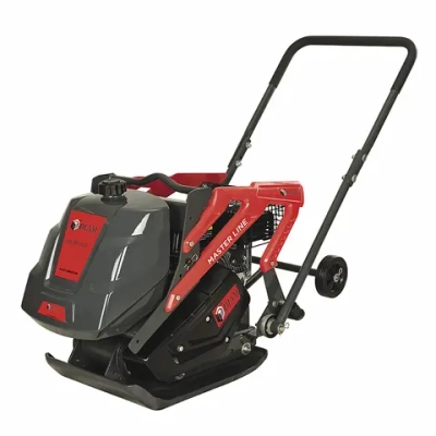 DIAM ML‑80/5.5 L виброплита бензиновая (Вес 80 кг, 12 кН, глубина уплотнения 300 мм, Loncin 5,5 л. с., в комплекте колёса, бак, коврик) 630055