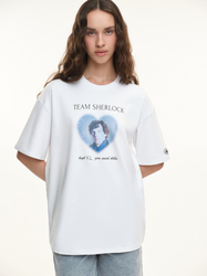 Футболка (Team Sherlock), белая