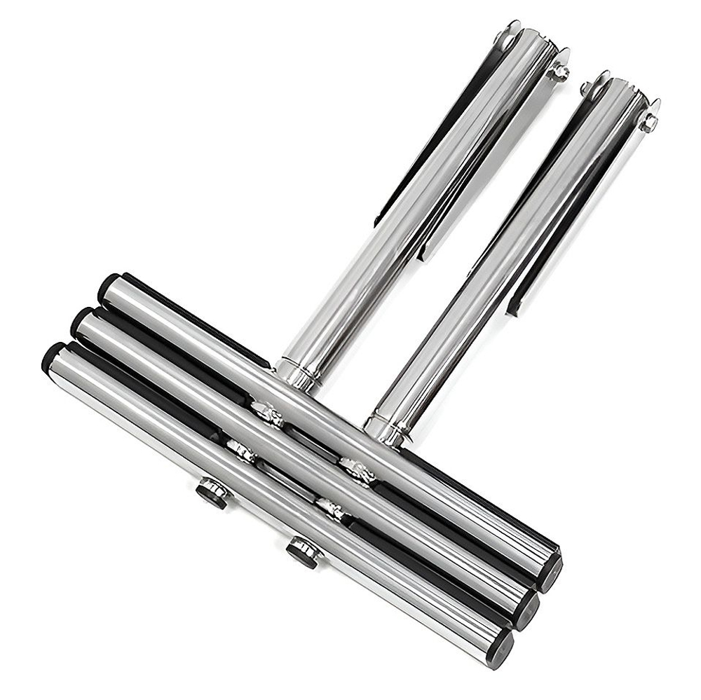 Трап дайверский телескопический 3 ступени складной, черная ступень (10269552)