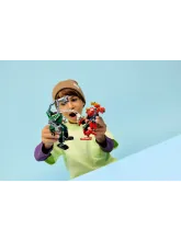 Конструктор Marvel 76338 Человек-паук против Дока Ока Роботы