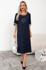 Платье Линда (синий) Р11-1241 Nikol