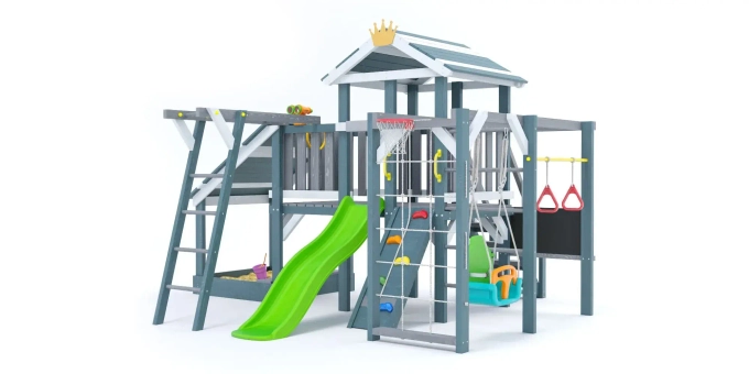 Деревянная игровая площадка для малышей Baby play 13 (Индиго)