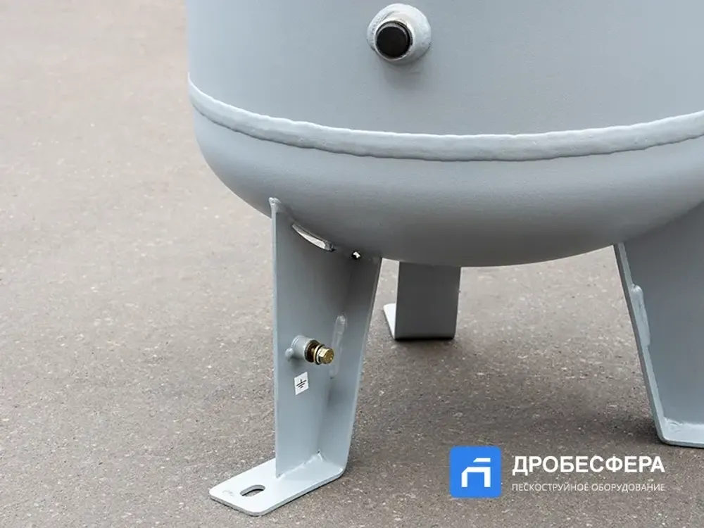 Ресивер для компрессора РВ 110-02/10 из нержавейки вертикальный