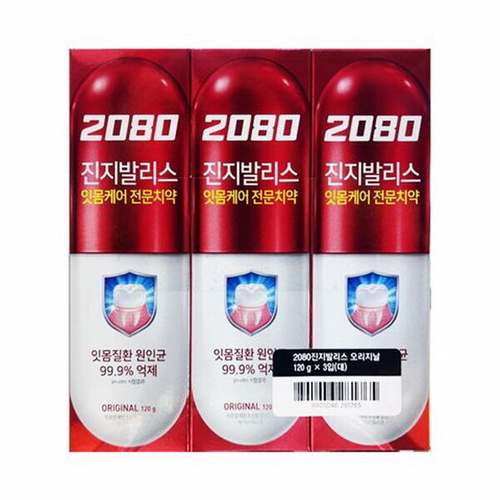 Антибактериальная зубная паста с экстрактом гинкго билоба Dental Clinic 2080 Gingivalis Clinik Original Toothpaste, 120г